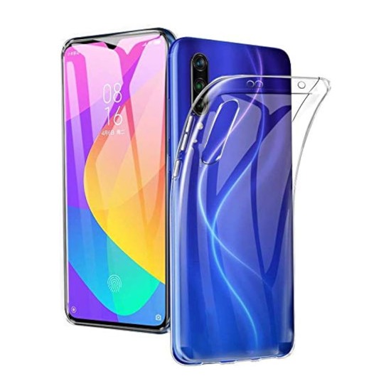 360º Silicon Case for Xiaomi Mi A3/Mi CC9E Transparent